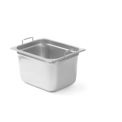 GN kontejnery se sklopnými rukojeťmi, HENDI, GN 1/2, 12,5L, (H)200mm | 803400
